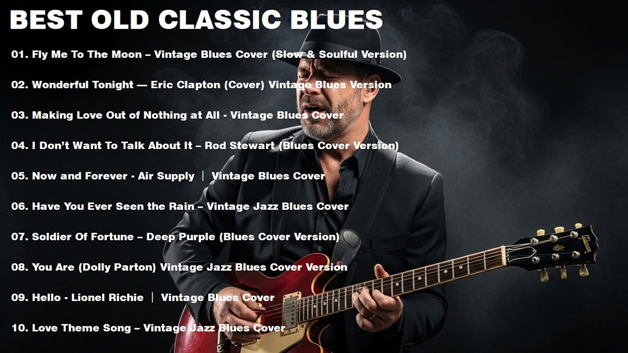 Deep Blues Nights 🌙🎸 | Soulful Blues Guitar That Touches the Heart 💙