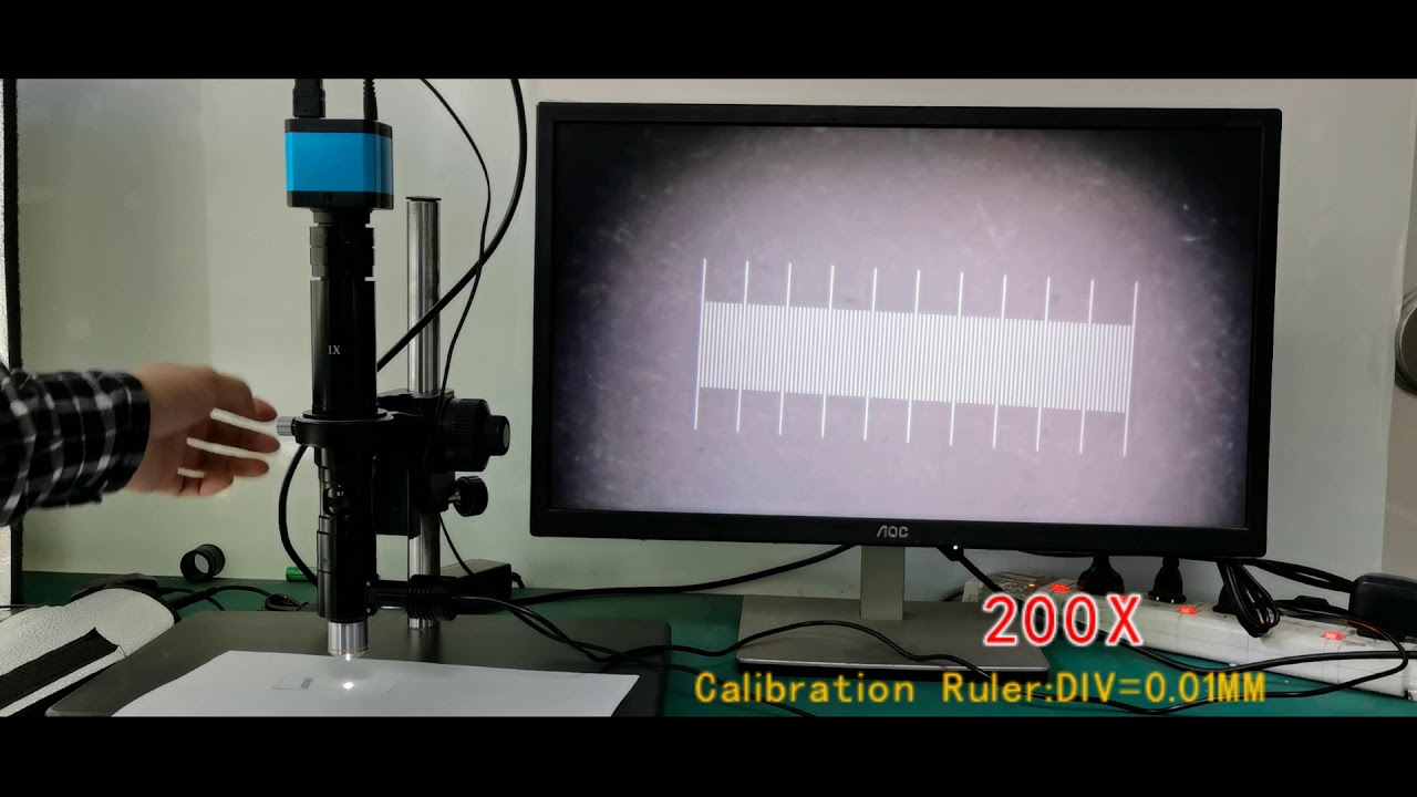 200X - 2000X Zoom C mount Zoom Coaxial Light Lens Monocular for Industry Microscope Camera