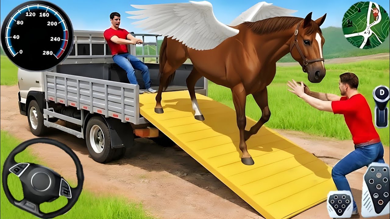 Animal Cargo Truck Driving Game 3D - Animal Transport Cargo Truck 2024 - Andriod Gameplay #31