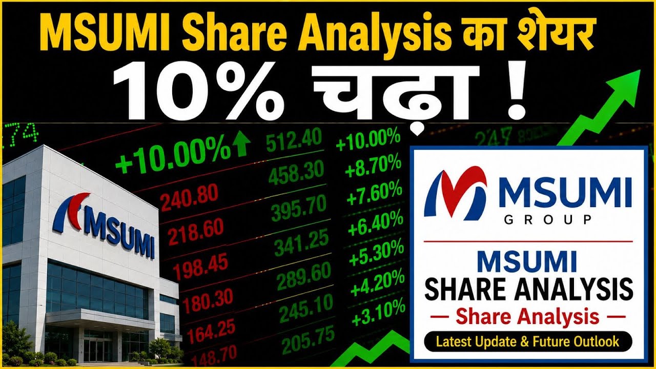 Motherson Sumi Wiring India (MSUMI) Share Latest News | MSUMI Stock Analysis |