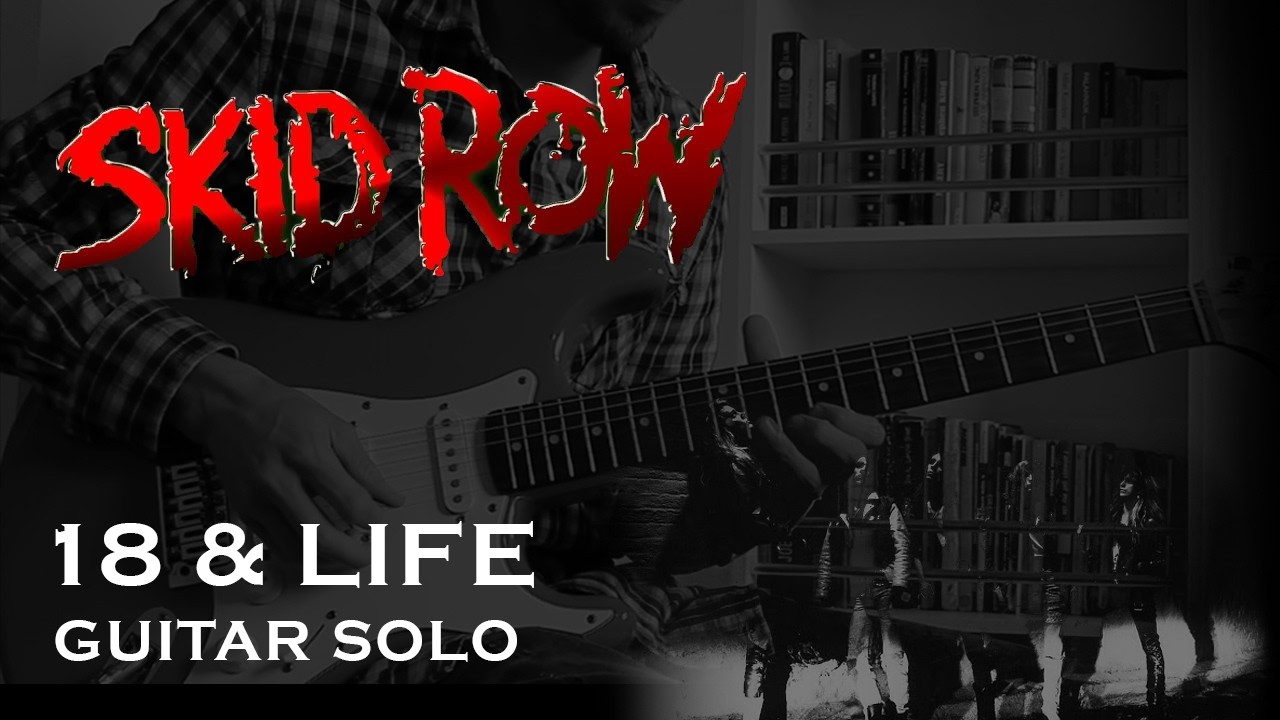Skid Row - 18 & life, guitar solo