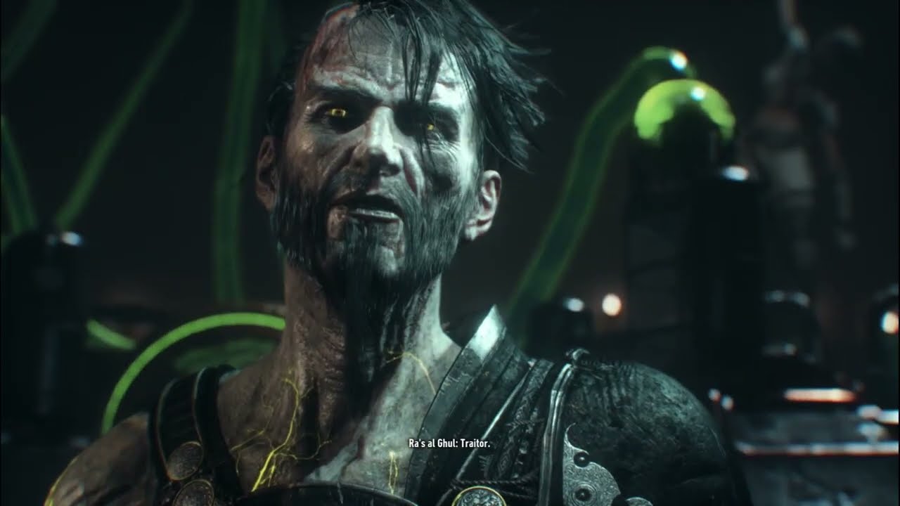 Batman Arkham Knight Ra's al Ghul обе концовки