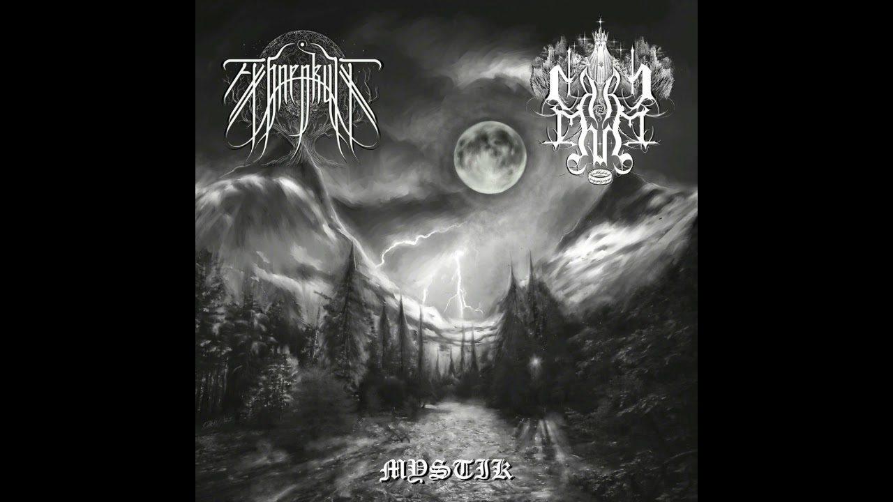 Ahnenkult / Carn D&ucirc;m - Mystik (Split : 2020) Dominance of Darkness Records.