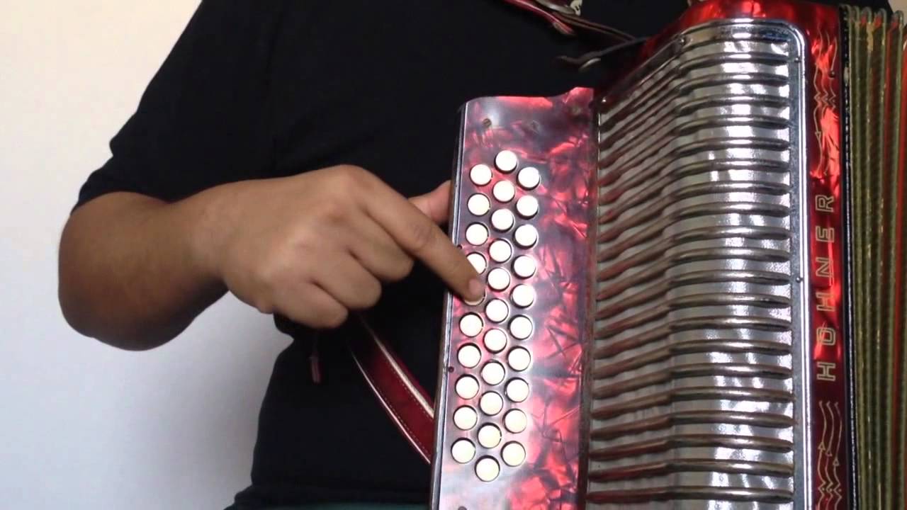 Avientame - Los Invasores de Nuevo León (Tutorial - Slow) Accordion Blog