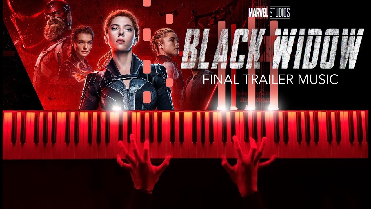 Black Widow Final Trailer Music - (Piano Cover)