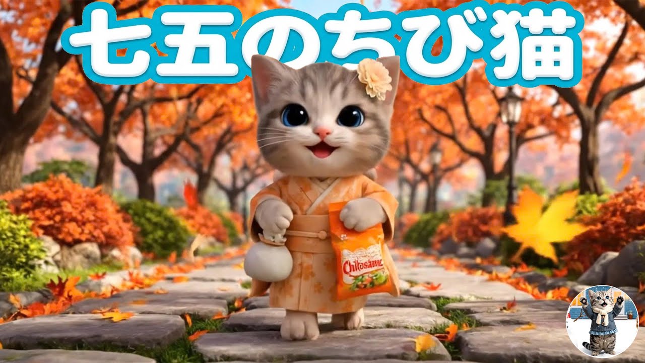 【ちび猫の日常】ちびっ子の子供時代!? 七五三でのちびっ子の一日を覗いてみよう🐱👘