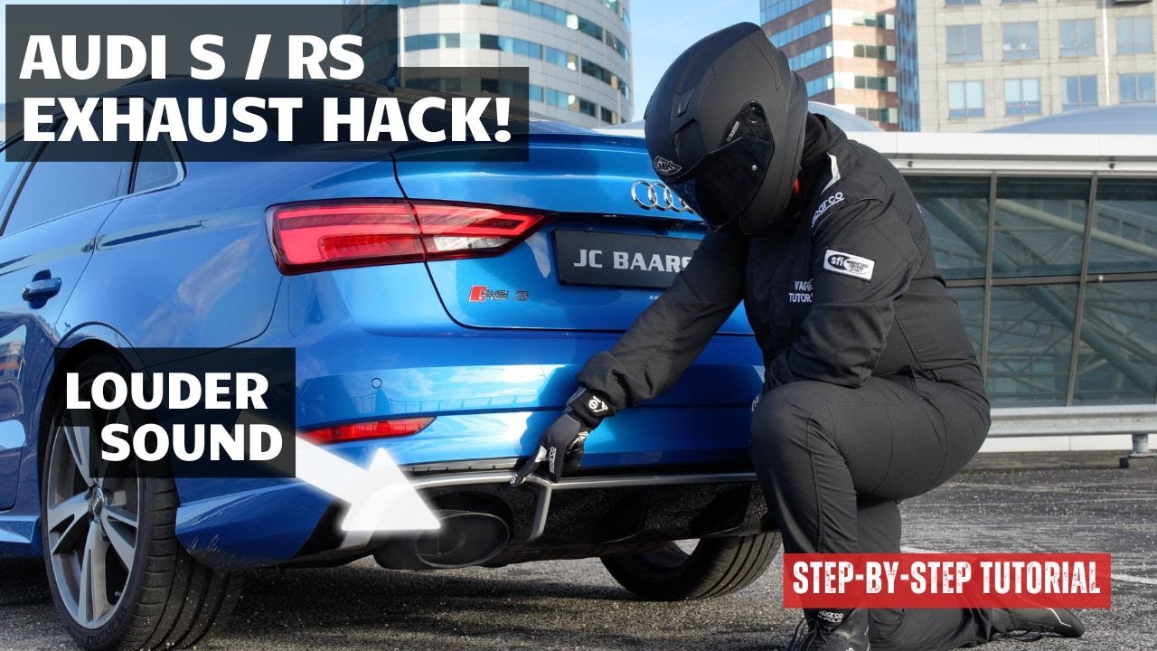 How to Open Audi Sport Exhaust Valves Audi S & RS Models | Audi Sport Sound Tutorial | Step-by-Step