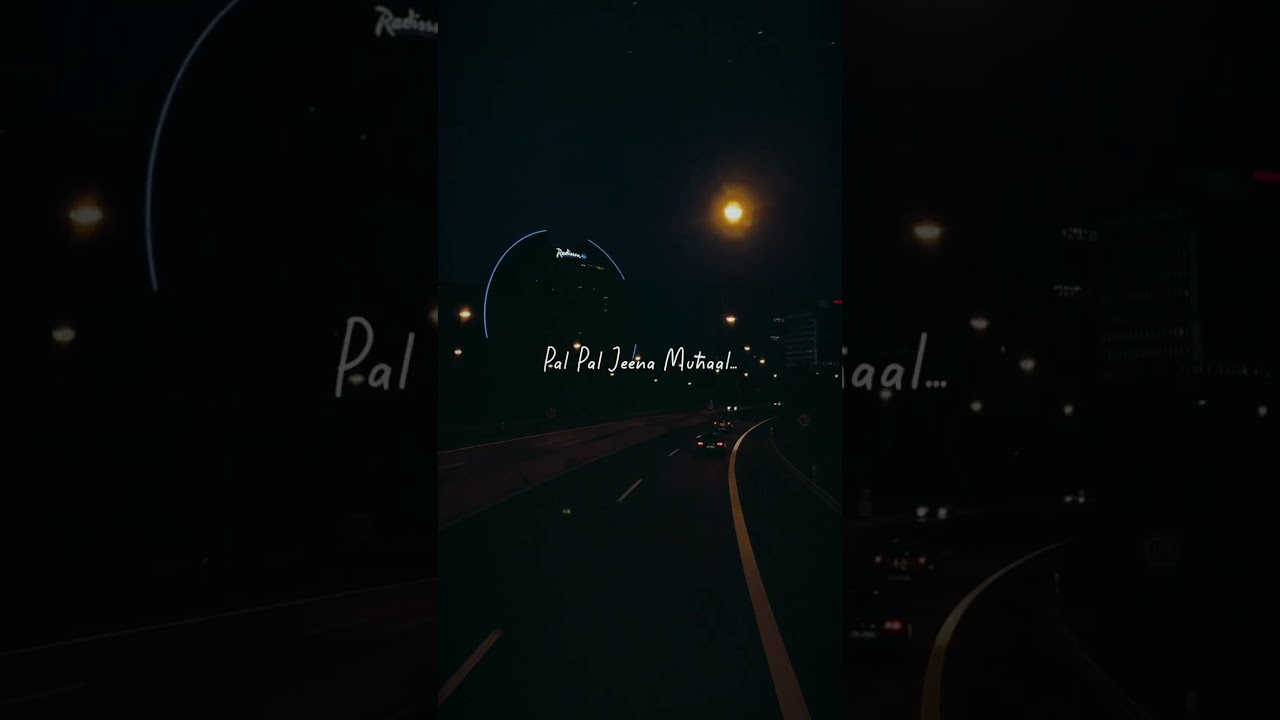 Pal Pal – Slowed & Reverb | Afusic | Dreamy Night Vibes 