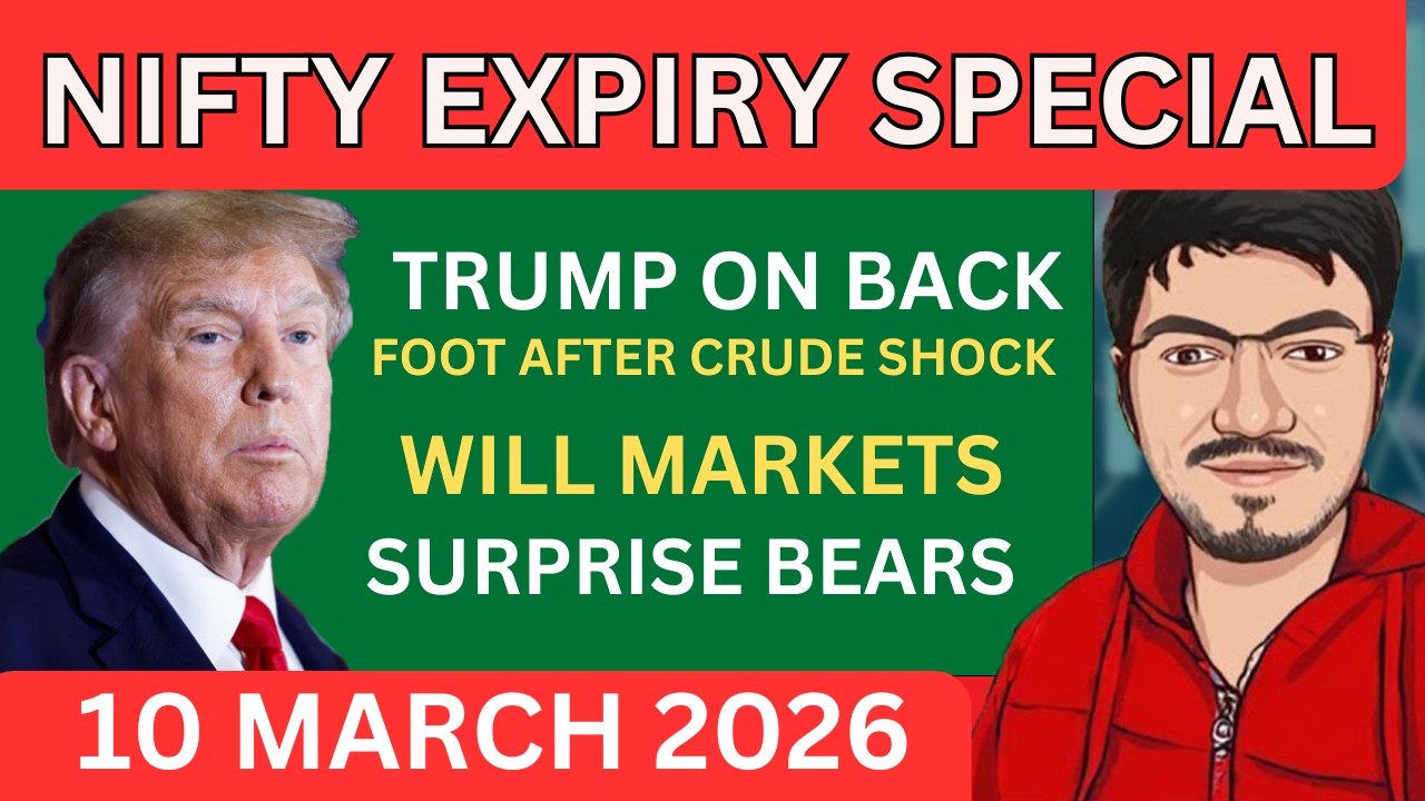 Nifty & Bank nifty prediction for tomorrow for WEEKLY Expiry | Trump & Crude OIL Shocks MARKETS
