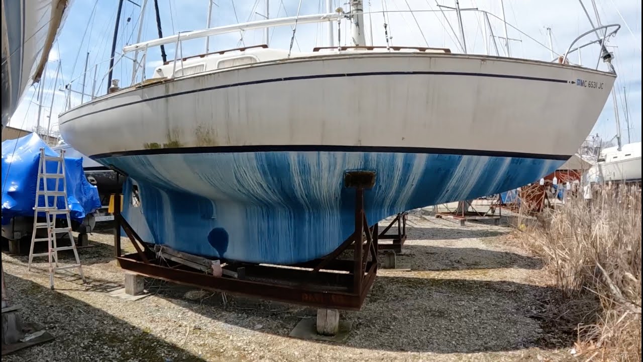 Sad Old Pearson Found in the Boatyard