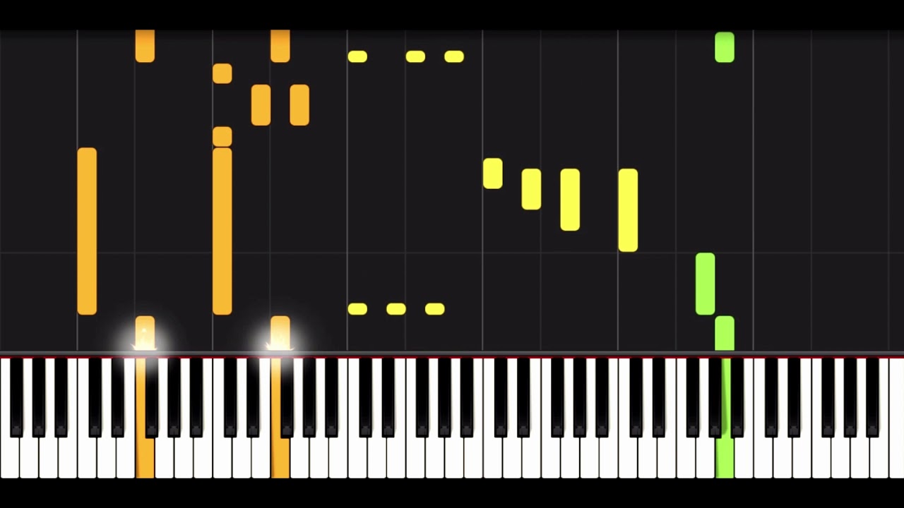 Vivienne Mort - Голубка (на фортепіано Synthesia)