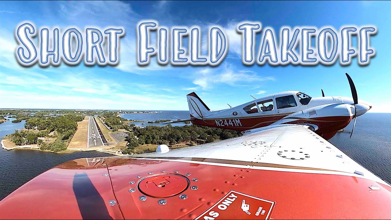 UNDER 1000 FEET! - PERFORMANCE TWIN ENGINE TAKEOFF FROM CEDAR KEY - FLORIDA’S SHORTEST PAVED RUNWAY