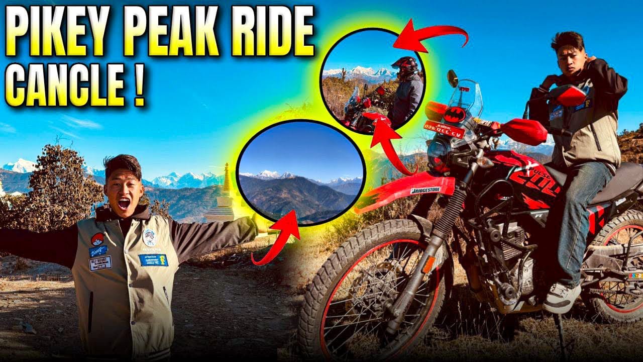 PIKEY PEAK RIDE CANCLE!  😔