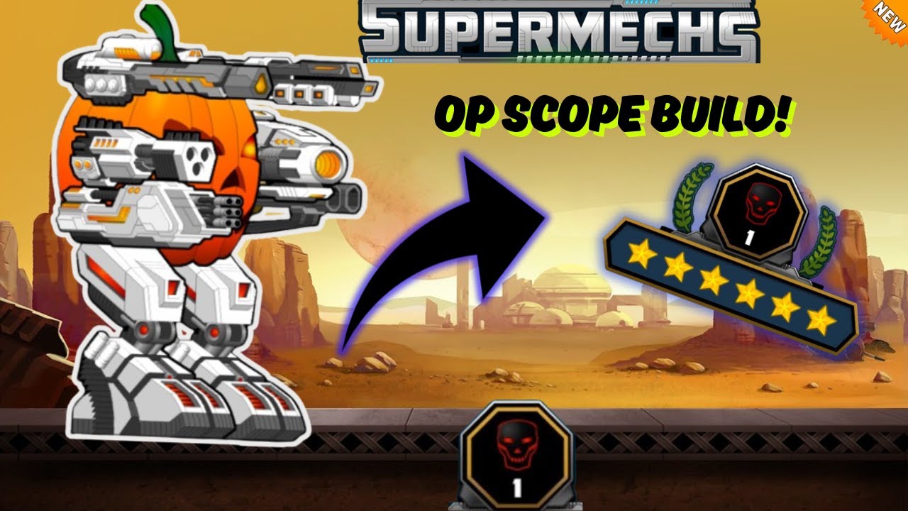 OP Scope Build - Top Ranks 1VS1 - Super Mechs