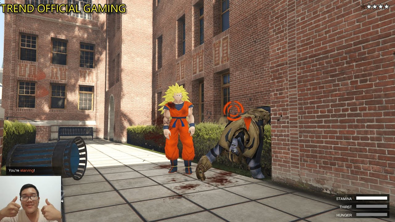 MOD GOKU VS THANOS GTA V