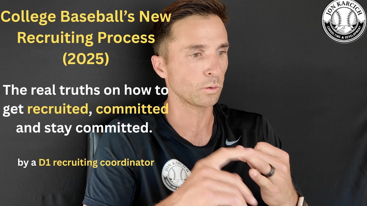 College Baseball's New Recruiting Process by a D1 Recruiting Coordinator