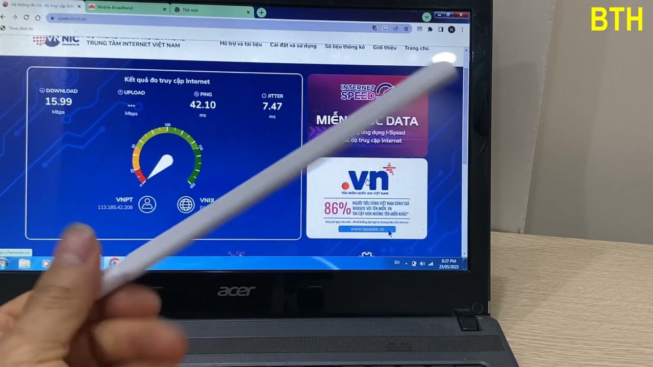 TEST KHẢ NĂNG THU SÓNG CỦA ANTEN ĐỒNG V1 TRÊN HUAWEI B535 , B310 VÀ E5172