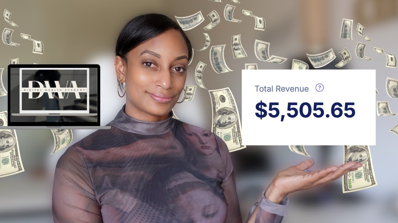 How I Made Over $5,000 Online with Digital Wealth Academy with NO Followers
