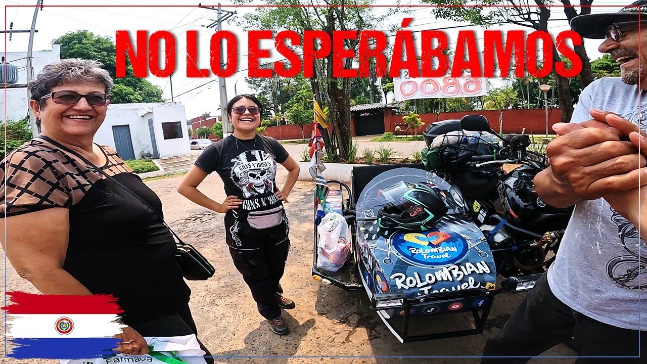 Nos DESPEDIMOS de ASUNCIÓN 🇵🇾 y PASÓ ESTO ¿Una NUEVA COLOMBIA? 🤯 C169 EN MOTO y SIDECAR por el mundo