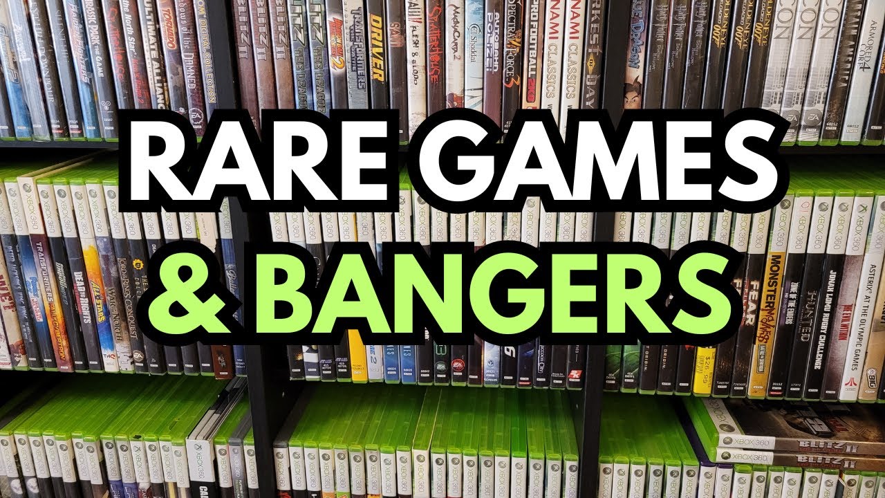 Xbox 360 RARE Games & BANGERS.. | Game Pickups Episode 55