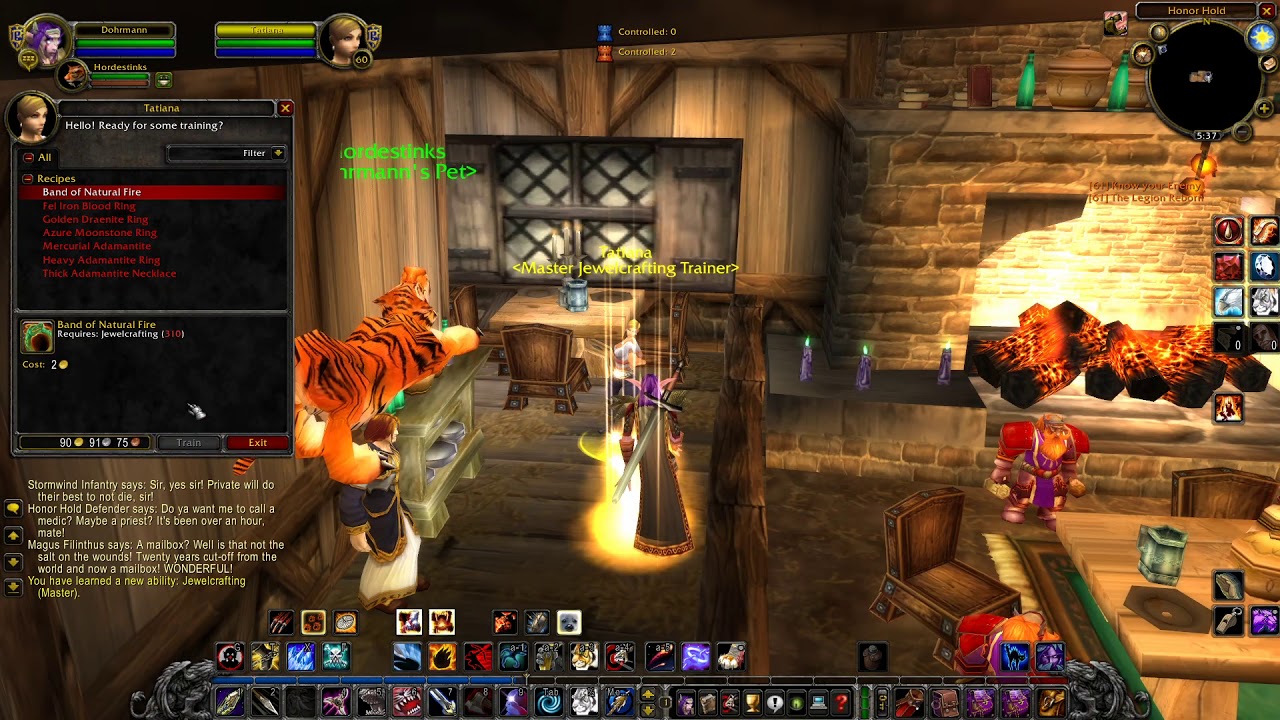 How to get Jewelcrafting 300 375 Alliance   TBC