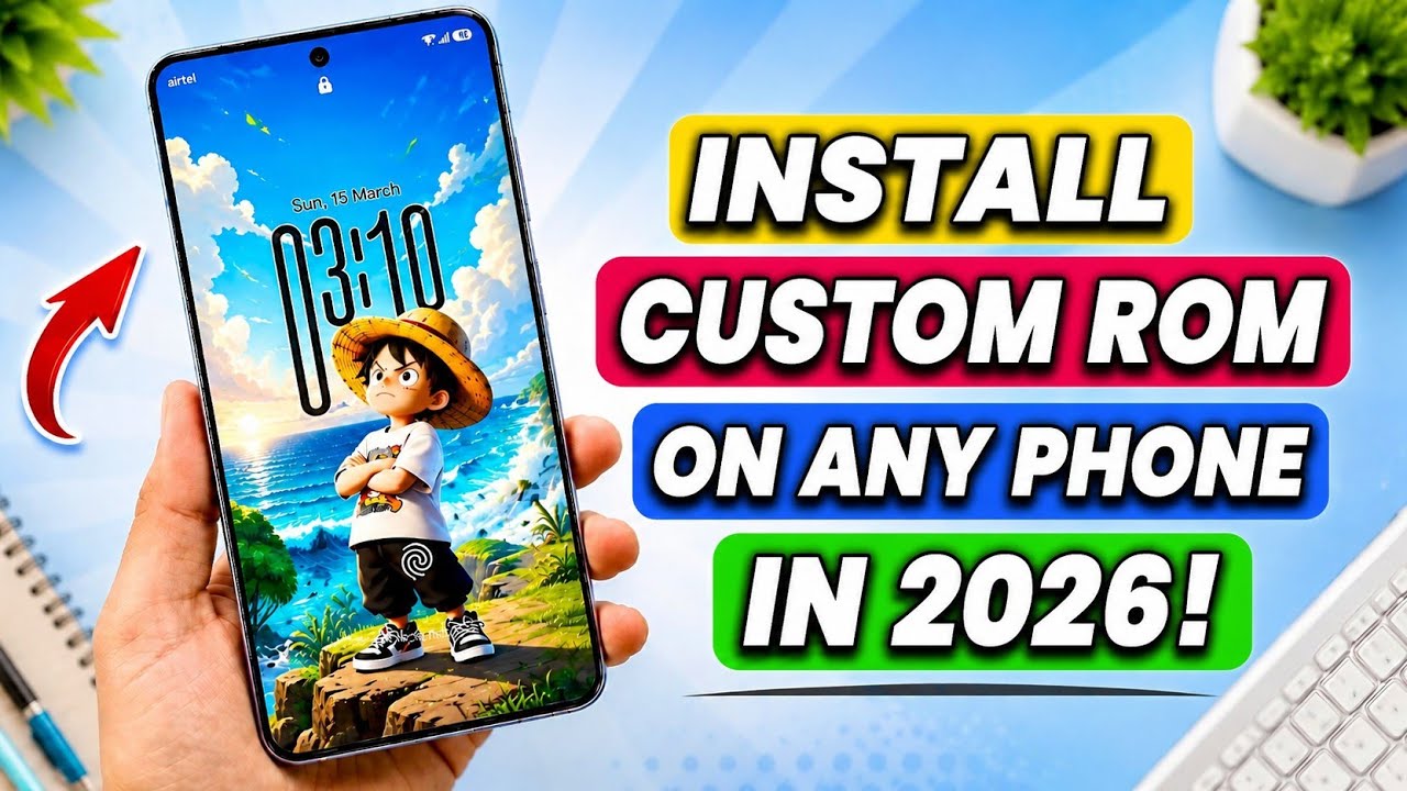 How To Install Custom ROM In Any Phone | Install Custom ROM On Android in 2026