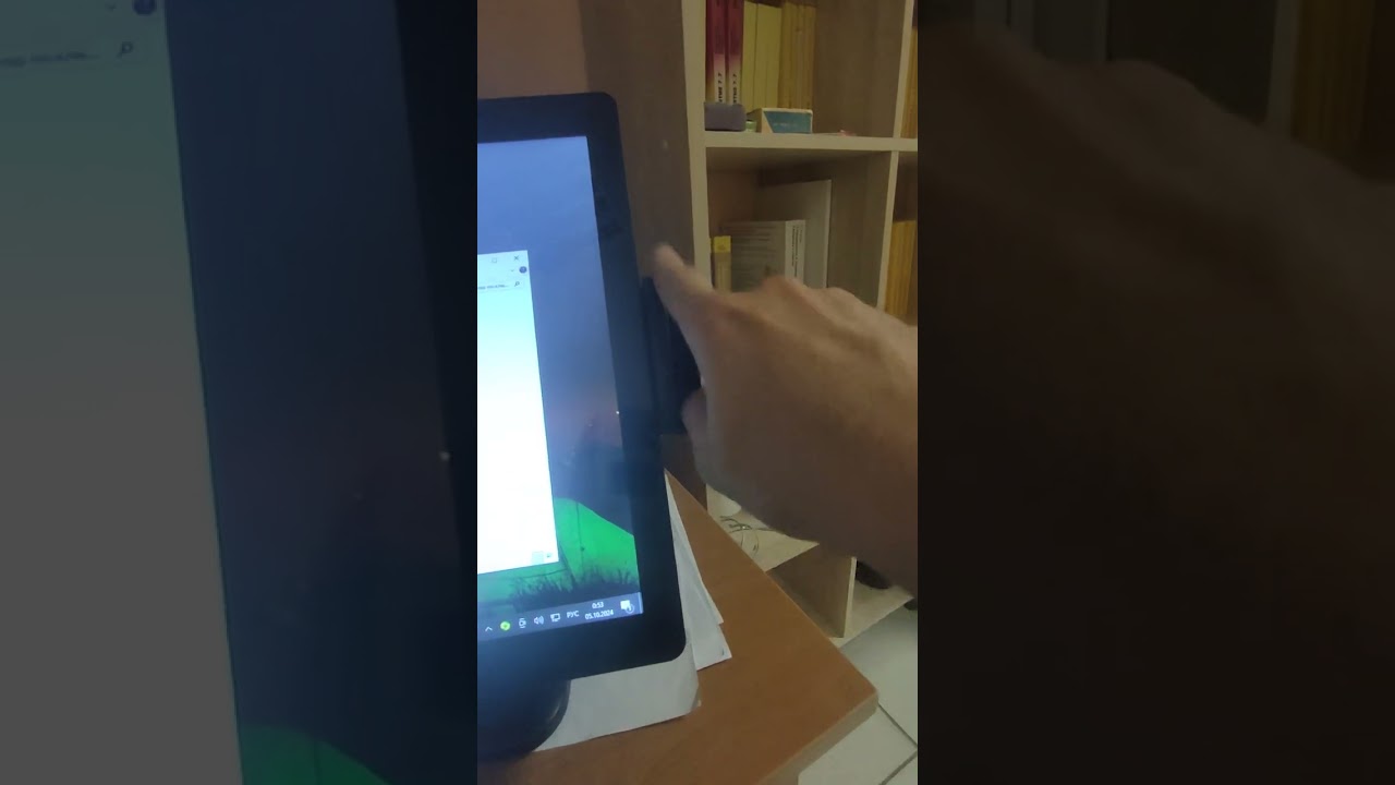 Как подключить сенсорный монитор.