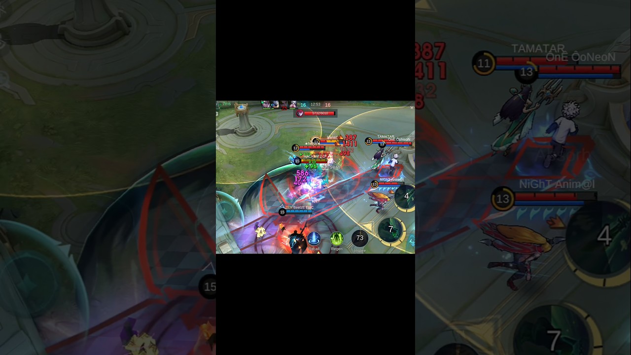 ARGUS WTF DAMAGE BRO 🗣️🧏 #ARGUS #Shorts #MLBB #mobilelegends