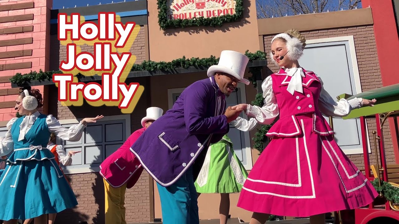 Holly Jolly Trolley @ Six Flags Over Texas