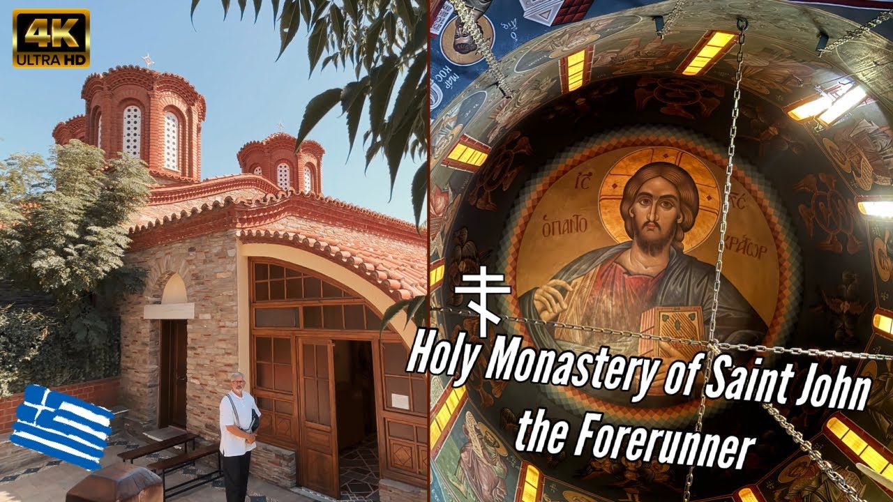Holy Monastery of Saint John the Forerunner | Greece &Epsilon;&lambda;&lambda;ά&delta;&alpha; | Orthodox Cinematic 4K Video