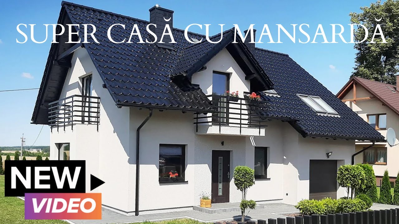 SUPER CASA CU MANSARDA  PROIECT DE NOTA 10