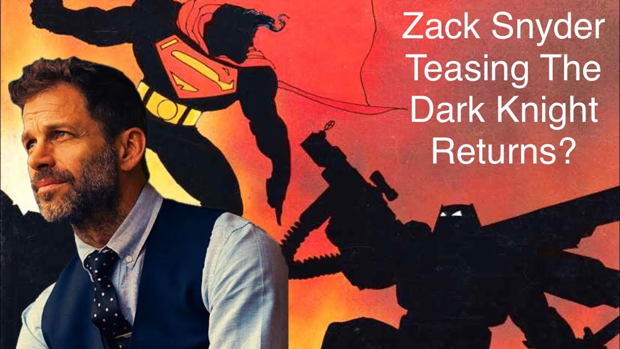 Zack Snyder Teasing The Dark Knight Returns Movie?