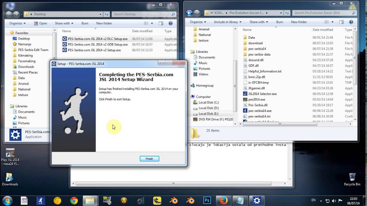 PES-Serbia.com Patch JSL 2014 v2 - How to install tutorial