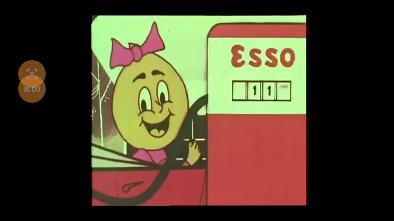 Esso Happy motoring smile jerry (1960)