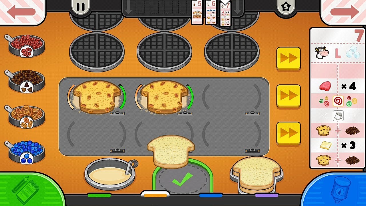 Papa's Pancakeria To Go! - Papa Louie Unlocked (Perfect Day)