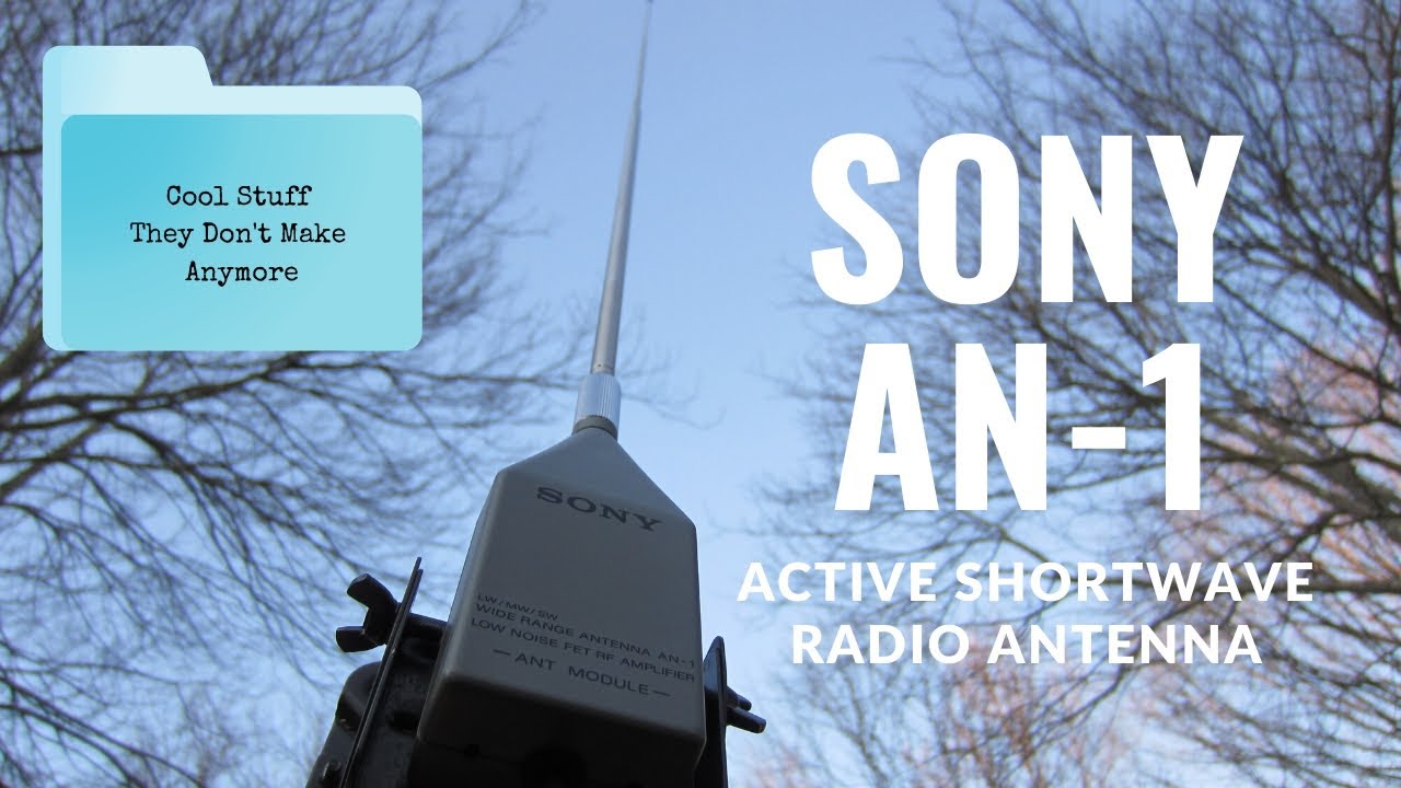 Sony AN-1 Active Shortwave Radio Antenna