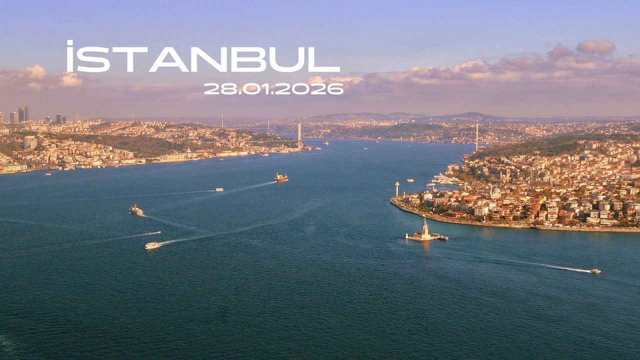 İstanbul | 28.01.2026 | Drone ile Manzaralar | DJI MINI 5 PRO ile Kaydedilmiştir