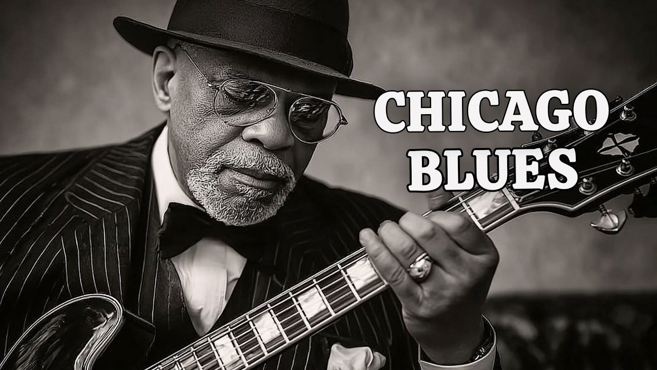 Midnight Chicago Blues – Relaxing Slow Guitar for Whiskey Nights – Best of Slow Blues #2