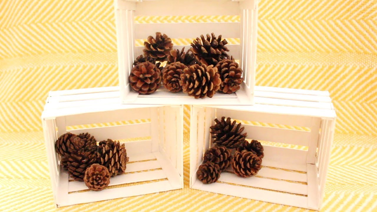DIY Mini Crates