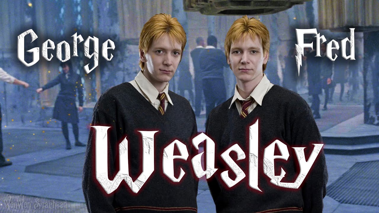 💞 Weasley Twins SLEEP try to keep quiet while you STUDY George Weasley Fred talking ASMR Ambience