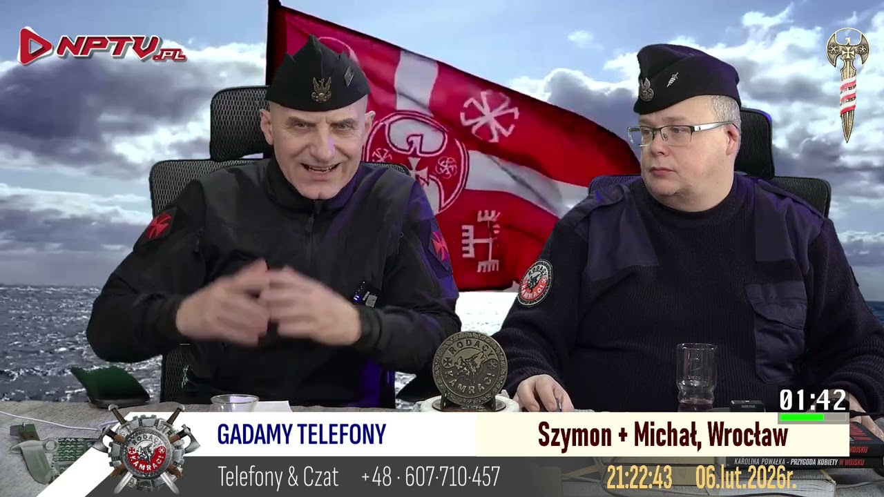 4 GADAMY TELEFONY Pt. 6.2.2026r. W. Olszański, M. Osadowski Rodacy Kamraci NPTV.pl