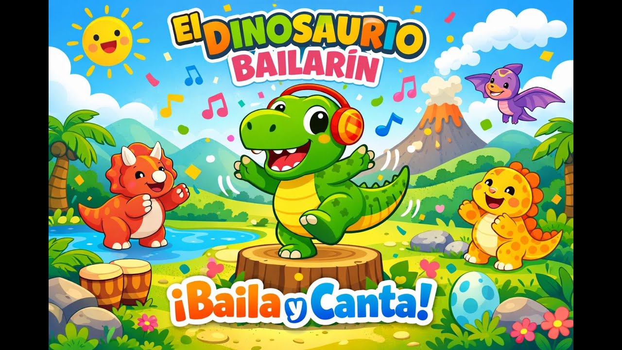EL DINOSAURIO BAILARIN - CANCIÓN INFANTIL