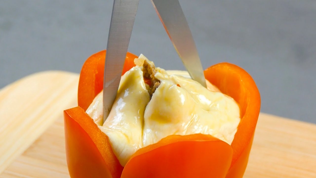 Stuffed Peppers Made In A New Way | After 15 Minutes In The Oven, These Peppers Bloom!