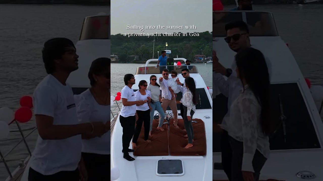 Private Yacht Charter in Goa | Sunset Cruise & Luxury Sailing Experience