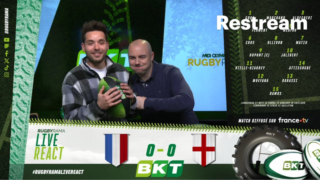 VIENS VIVRE LE CRUNCH AVEC NOUS DANS NOTRE LIVE REACT BKT !