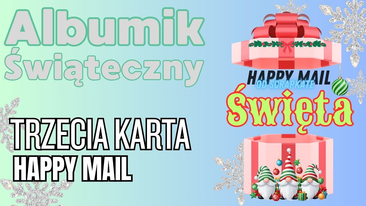 Happy Mail Święta - darmowe warsztaty live  cz. 4