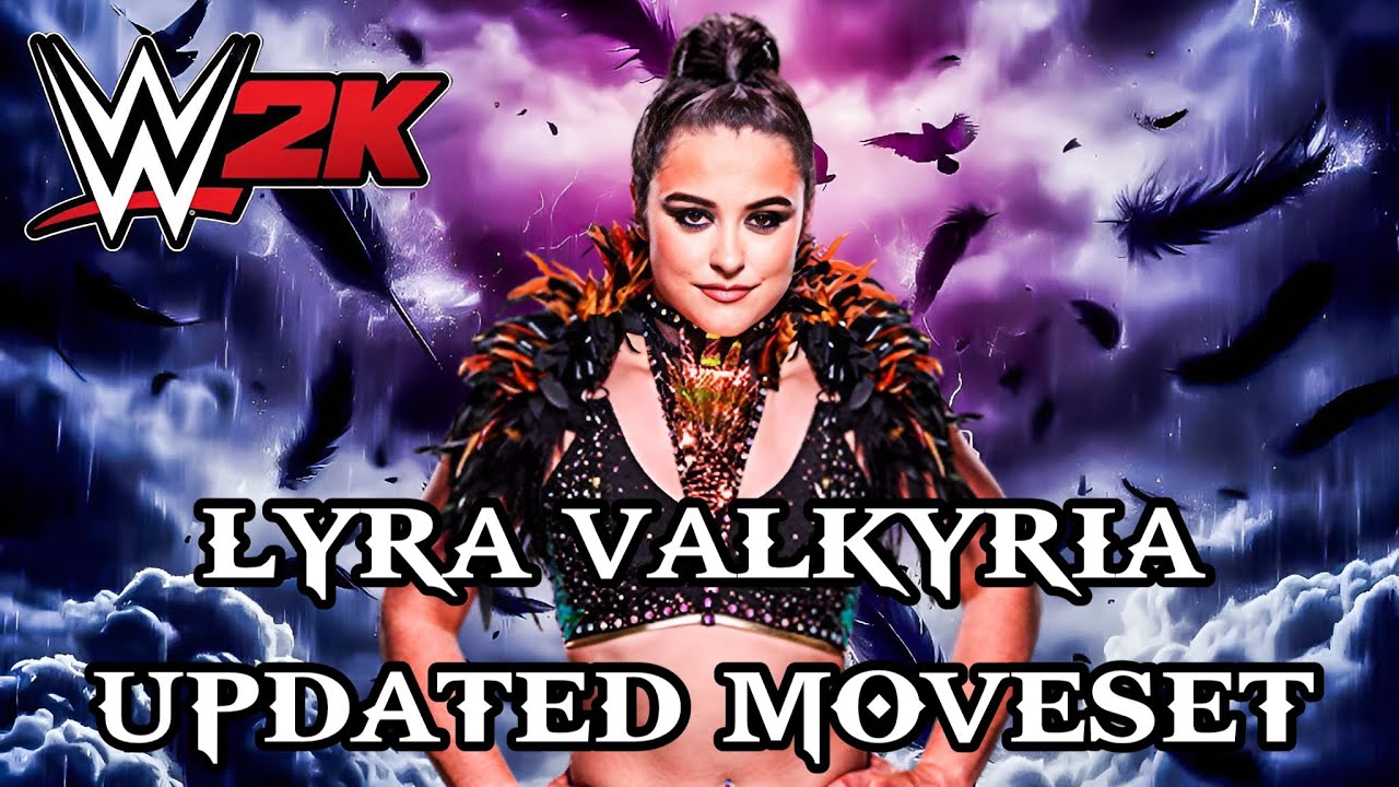 WWE 2K24 | Lyra Valkyria Updated Moveset + Realistic Base Superstar Settings