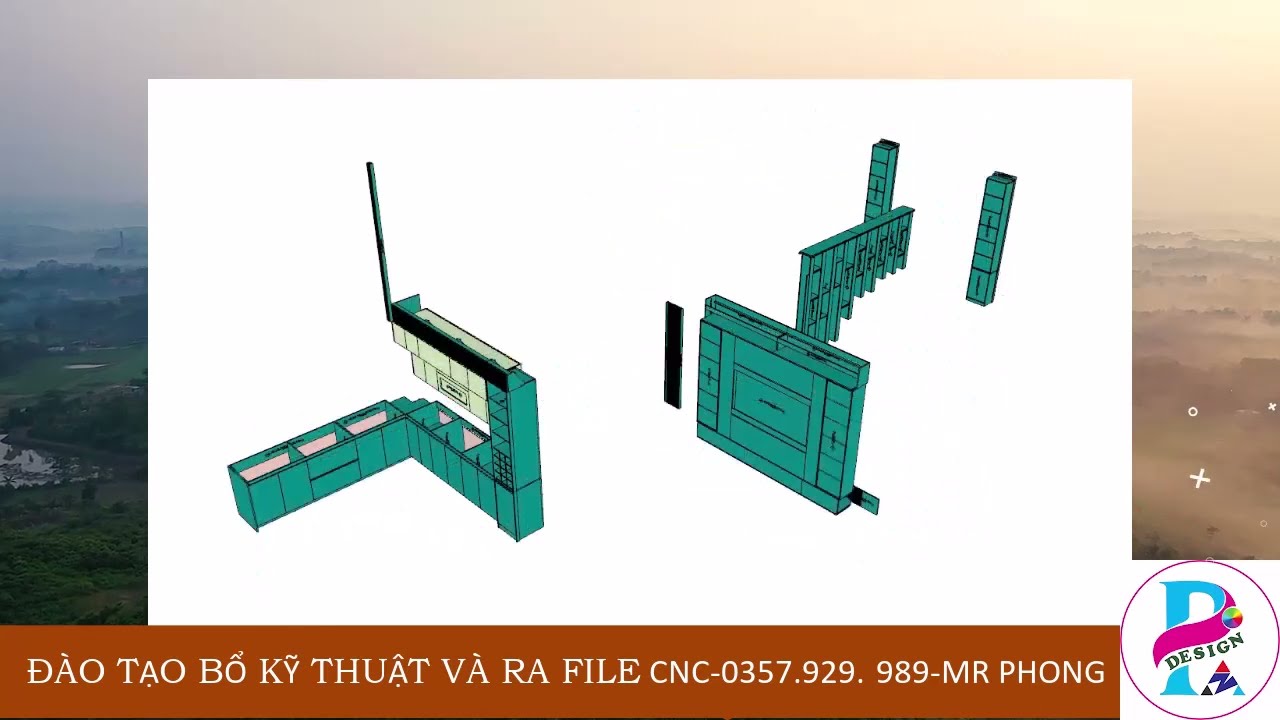 VIDEO GIOI THIEU KHOA HOC BỔ KỸ THUẬT V&Agrave; RA FILE CNC