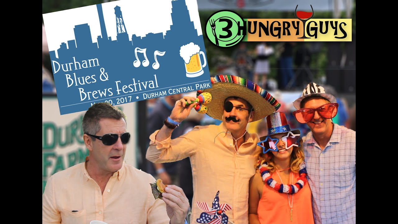 3 Hungry Guys at Durham Blues & Brews Festival