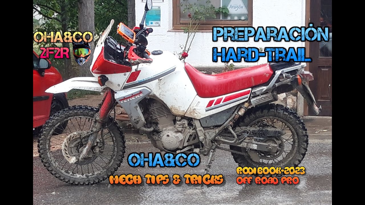 Preparando una Ténéré del 91 para la Rodibook de 2023. Stage#1